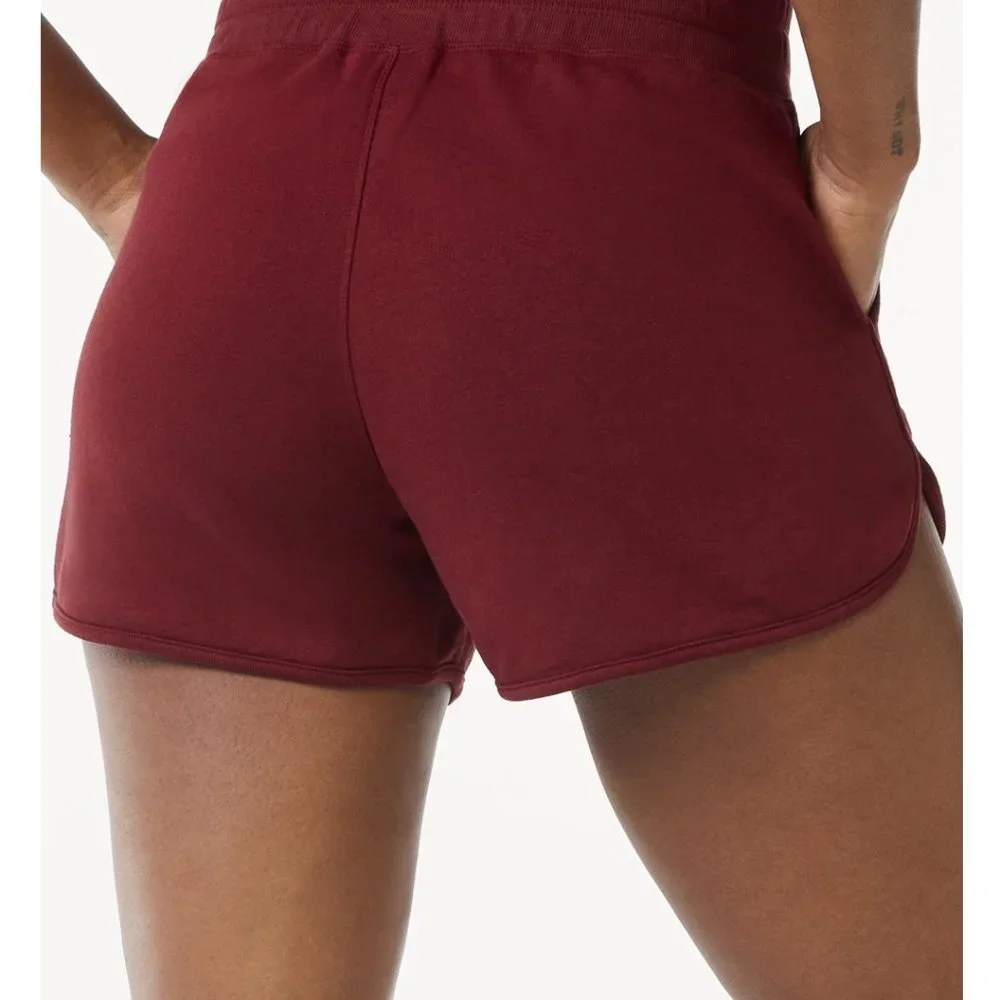 NWT Love & Sports Women's Embossed Logo Lounge Shorts